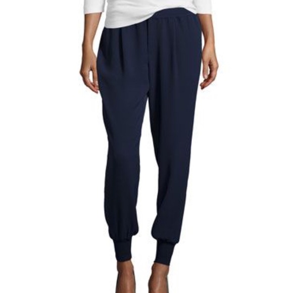 Vince Pants - Vince crepe navy dressy jogger